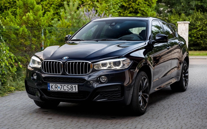 BMW X6 cena 153000 przebieg: 245000, rok produkcji 2017 z Wieliczka małe 106
